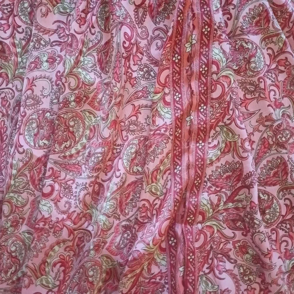 Paisley Silk Halter Dress - Picture 9 of 10